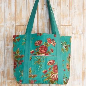 April Cornell Artist Garden Market Tote Bag NWT